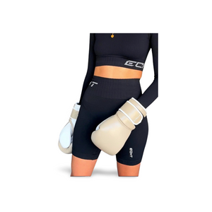 Ladies Beige Boxing Gloves